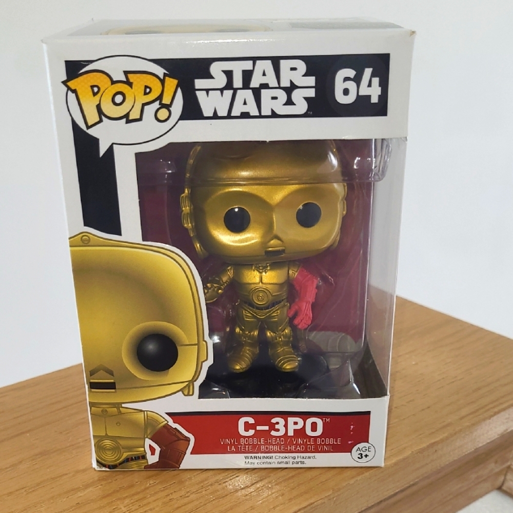 Funko Pop C-3PO Gold Vinyl Figure